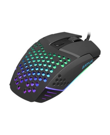 Fury Battler, 6400 DPI, RGB LED light, Wired Optical Gaming Mouse