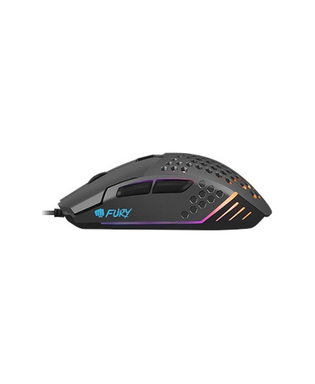 Fury Battler, 6400 DPI, RGB LED light, Wired Optical Gaming Mouse