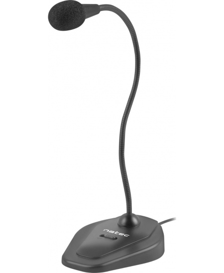 Natec Microphone NMI-1563 Girafee 2 Black, Wired