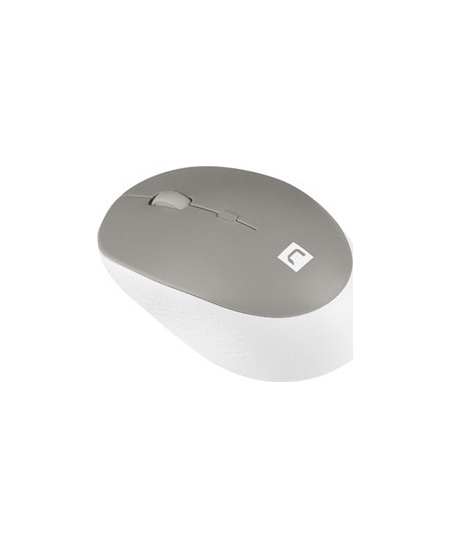 Natec Mouse Harrier 2 Wireless, White/Grey, Bluetooth