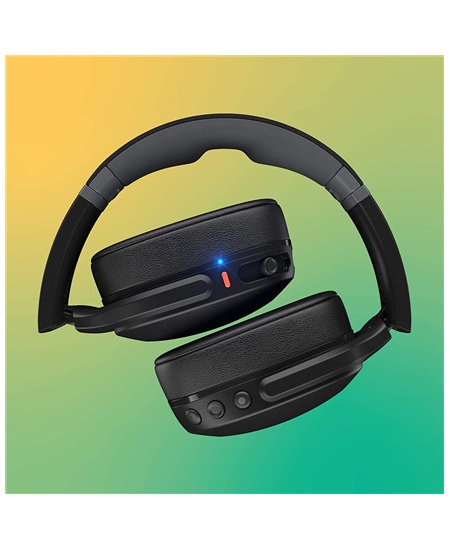 Skullcandy | Wireless Headphones | Crusher Evo | Wireless | Over-ear | Microphone | Wireless | True Black