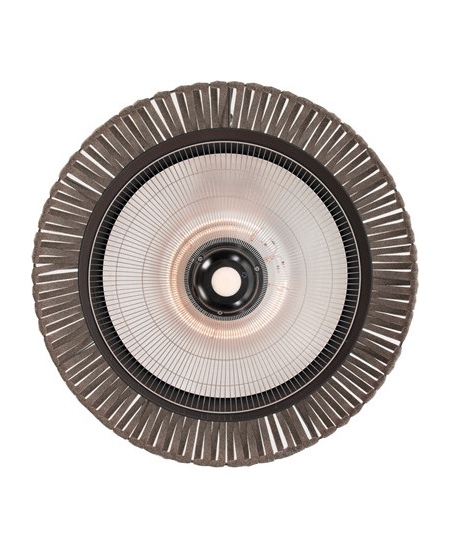 SUNRED | Heater | ARTIX M-HO BROWN, Corda Bright Hanging | Infrared | 1800 W | Brown | IP24