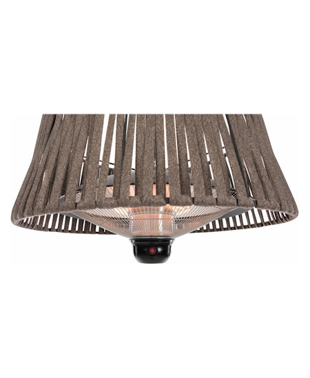 SUNRED | Heater | ARTIX M-HO BROWN, Corda Bright Hanging | Infrared | 1800 W | Brown | IP24