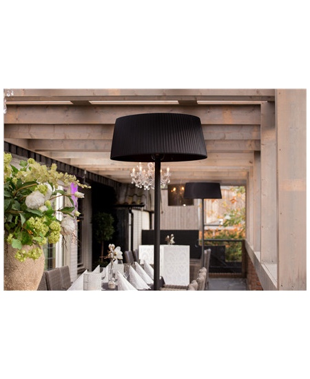 SUNRED | Heater | ARTIX SB BASIC, Bright Standing | Infrared | 2100 W | Black | IP44