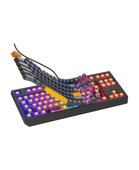Genesis THOR 230 | Mechanical Gaming Keyboard | Wired | US | Naval Blue Positive | USB Type-A | Outemu Panda