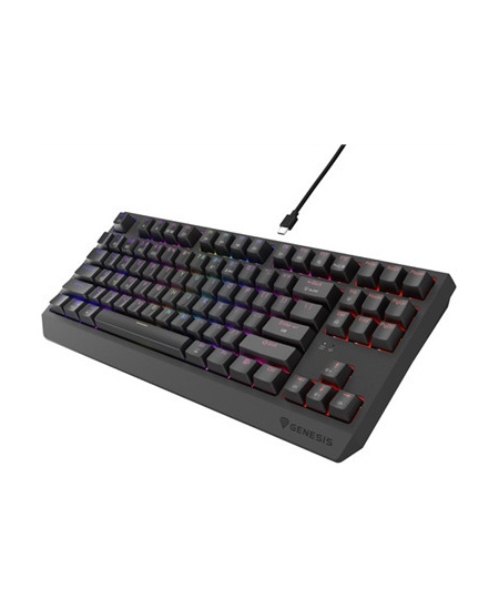 Genesis THOR 230 | Mechanical Gaming Keyboard | Wireless | US | Black | 2.4 GHz, Bluetooth, USB | Outemu Panda