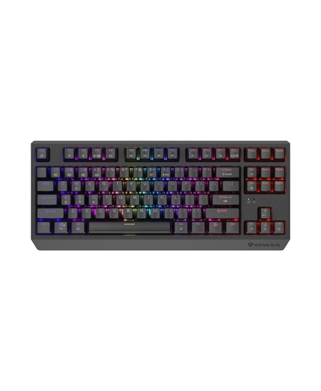 Genesis THOR 230 | Mechanical Gaming Keyboard | Wireless | US | Black | 2.4 GHz, Bluetooth, USB | Outemu Red