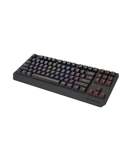 Genesis THOR 230 | Mechanical Gaming Keyboard | Wireless | US | Black | 2.4 GHz, Bluetooth, USB | Outemu Silent Lemon