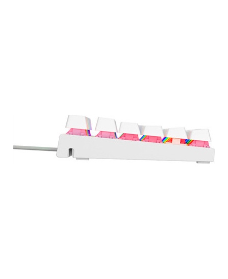Genesis THOR 303 | Mechanical Gaming Keyboard | Wired | US | White | USB Type-A | Outemu Peach Silent