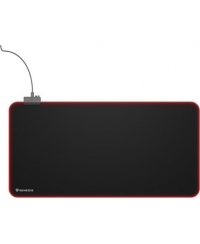 Genesis Mouse Pad | Boron 500 XXL RGB | Mouse pad | 400 x 800 x 4 mm | Black