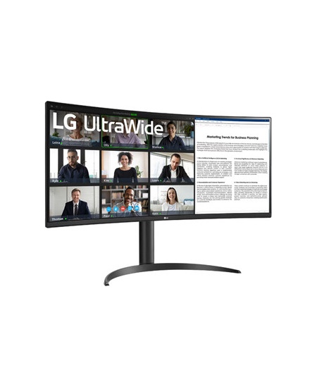 LG 34WR55QK-B | 34 " | VA | 21:9 | 100 Hz | 5 ms | 3440 x 1440 pixels | 300 cd/m² | HDMI ports quantity 2 | Warranty 24 mo