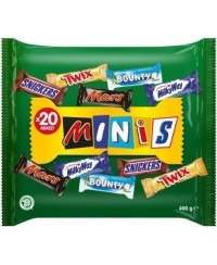 Šokoladinai saldainiai MIXED MINIS Bag, 400g