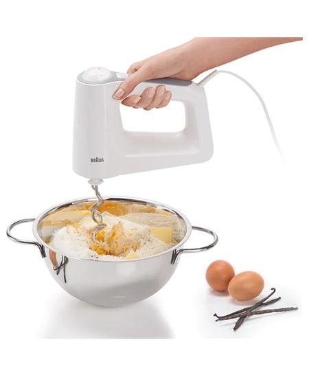 Braun | MultiMix 3 Hand Mixer | HM 3135 WH | Hand Mixer | 500 W | Number of speeds 5 | Turbo mode | White