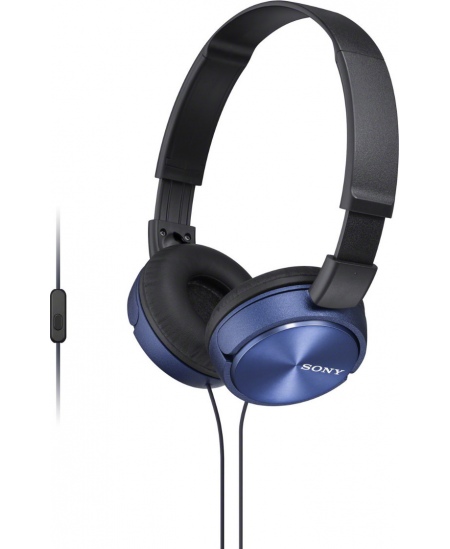 Sony | ZX series | MDR-ZX310AP | Wired | On-Ear | Blue