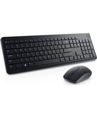 Dell | Keyboard and Mouse | KM3322W | Keyboard and Mouse Set | Wireless | Batteries included | LT | Black | Wireless connection