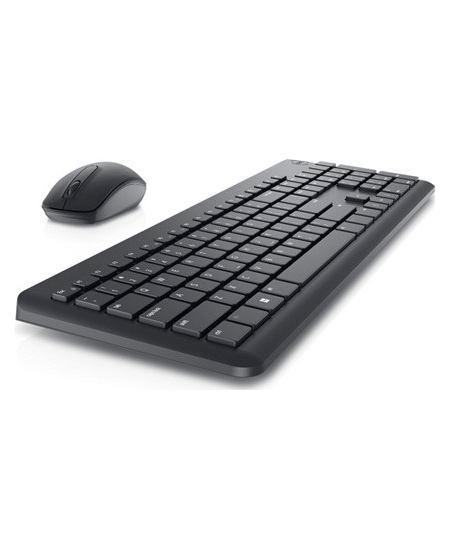 Dell | Keyboard and Mouse | KM3322W | Keyboard and Mouse Set | Wireless | Batteries included | LT | Black | Wireless connection