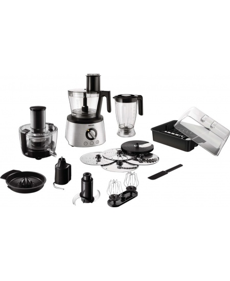 Philips | Avance Collection | Food processor HR7778/00 | 1300 W | Number of speeds 12 | Bowl capacity 3.4 L | Stainless steel