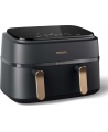 Philips Airfryer | NA352/00 | Power 2750 W | Capacity 9 L | Rapid Air technology | Charcoal Grey/Copper