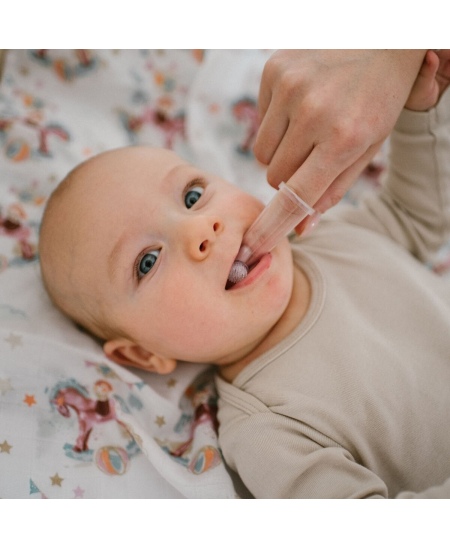 Babyono šepetėliai dantims užmaunami ant piršto 2 vnt 1545