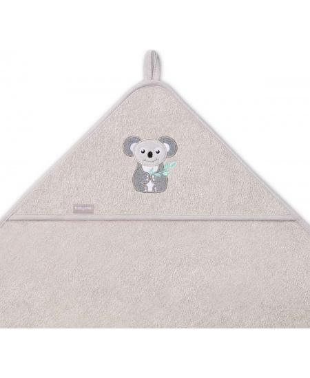 BabyOno rankšluostis su gobtuvu bambukinis 100x100 pilkas 346/06