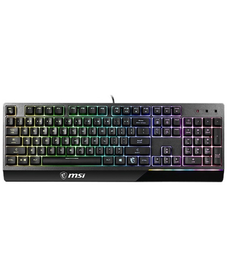 MSI Vigor GK30 Gaming Keyboard, US Layout, Wired, Black | MSI | Vigor GK30 | Gaming keyboard | Wired | RGB LED light | US | Blac