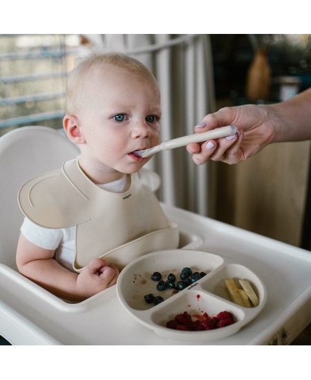 Babyono seilinukas silikoninis užsegamas kreminis 1639/04