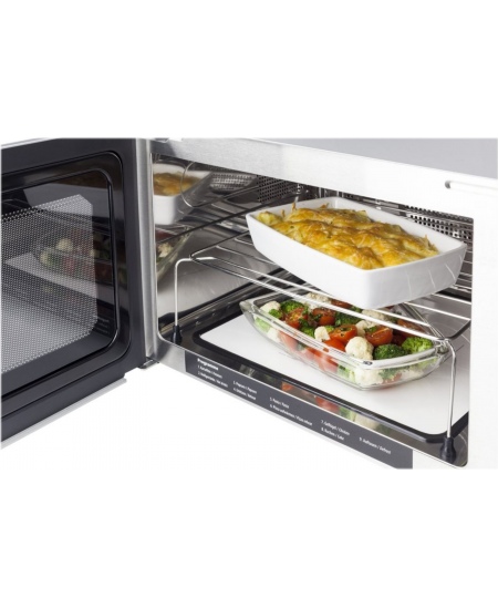 Caso Microwave MCG30 Ceramic chef Free standing, 30 L, 900 W, Convection, Grill, Black, Ceramic bottom (no plate)