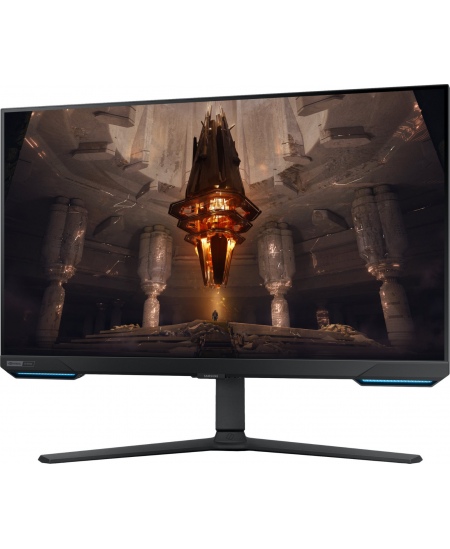 Samsung Flat Monitor LS32BG700EUXEN 32 ", IPS, UHD, 3840 x 2160, 16:9, 1 ms, 300 cd/m², Black, 144 Hz, HDMI ports quantity