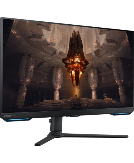 Samsung Flat Monitor LS32BG700EUXEN 32 ", IPS, UHD, 3840 x 2160, 16:9, 1 ms, 300 cd/m², Black, 144 Hz, HDMI ports quantity