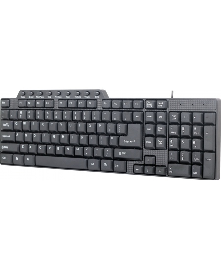 Klaviatūra Gembird KB-UM-104, laidinė, EN