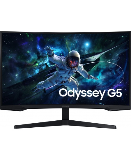 Samsung | Gaming Monitor | LS32CG552EUXEN | 32 " | VA | 16:9 | 165 Hz | 1 ms | 2560 x 1440 pixels | 300 cd/m² | Black