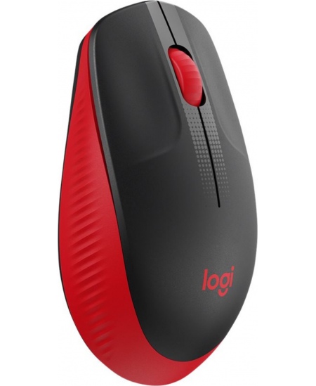 Logitech | Full size Mouse | M190 | Wireless | USB | Red