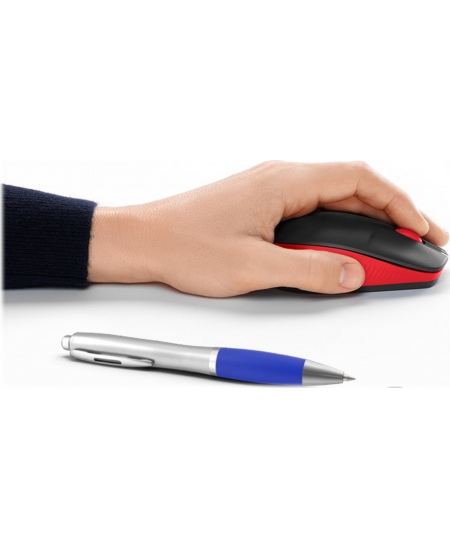 Logitech | Full size Mouse | M190 | Wireless | USB | Red