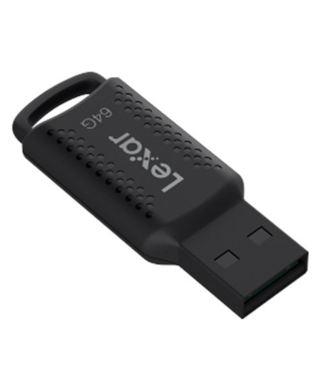 Lexar | USB Flash Drive | JumpDrive V400 | 64 GB | USB 3.0 | Black