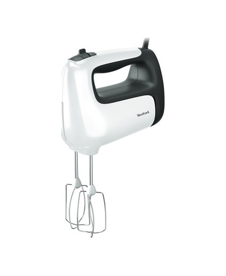 TEFAL | Hand Mixer | PrepMix+ HT462138 | Hand Mixer | 500 W | Number of speeds 5 | Turbo mode | White