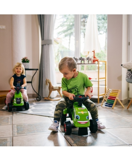 FALK Traktorek Baby Claas Zielony z Przyczepką + akc. od 1 roku