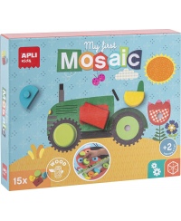 Mokomasis žaidimas APLI Kids „Mano pirmoji medinė mozaika"