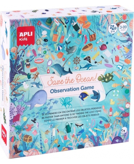 Pastabumo žaidimas Apli Kids „IŠGELBĖK VANDENYNĄ“