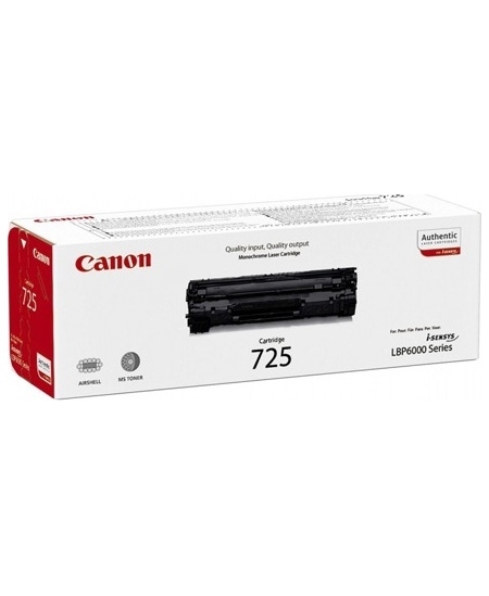 Canon CRG 725 (3484B002) juoda kasetė