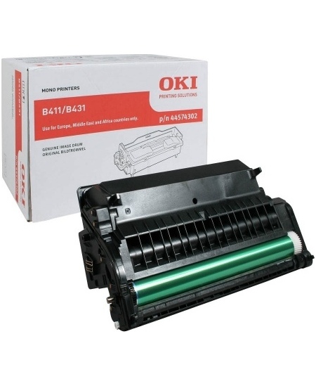 Oki B 411 (44574302), juodas būgnas