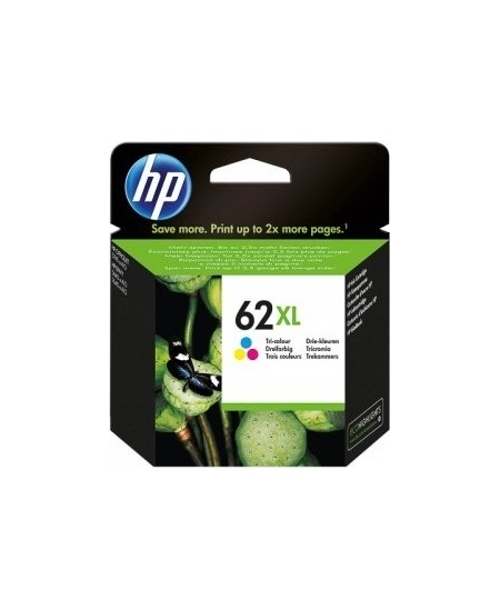 HP No.62XL (C2P07AE), trispalvė kasetė