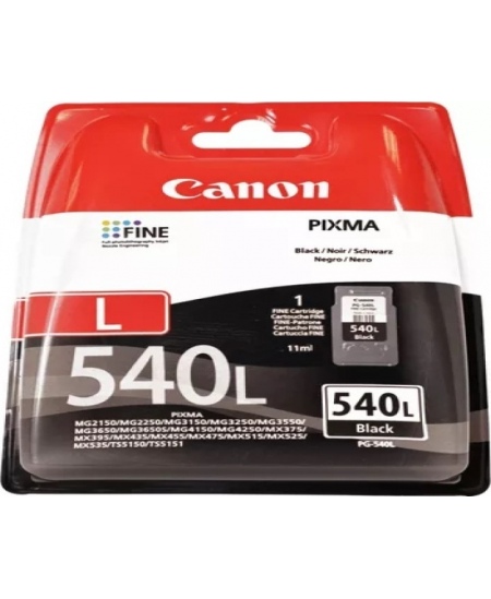 Canon PG-540L kasetė rašaliniams spausdintuvams, tinka PIXMA MX475, MX515, MX395, Juoda (300 psl)