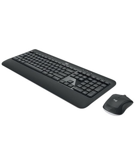 Logitech | MK540 Advanced | Keyboard and Mouse Set | Wireless | Mouse included | Batteries included | US | Black | USB | Wireles