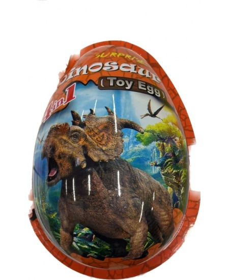 Šokoladinis kiaušinis SURPRISE DINOSAUR, 20 g