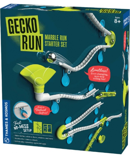 Eksperimentinis rutuliukų ridenimo rinkinys THAMES&KOSMOS „GECKO RUN Starter“