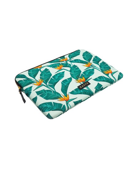 Casyx for MacBook SLVS-000008 Fits up to size 13 ”/14 ", Sleeve, Birds of Paradise, Waterproof