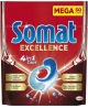 Indaplovių kapsulės "SOMAT EXCELLENCE 4in1" 50vnt.