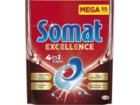 Indaplovių kapsulės "SOMAT EXCELLENCE 4in1" 50vnt.