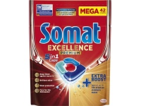 Indaplovių kapsulės "SOMAT EXCELLENCE Premium 5in1" 42vnt.