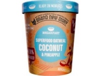 Greitai paruošiama avižinė košė su kokosu ir ananasais, 70 g